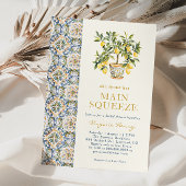 Bruidsfeest Main Squeeze Kaart