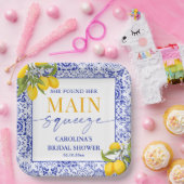 Bruidsfeest Main Squeeze Papieren Bordje (Feest)