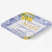 Bruidsfeest Main Squeeze Papieren Bordje (Gebogen)