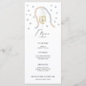 Bruidsfeest menu Parels en Prosecco (Voorkant)