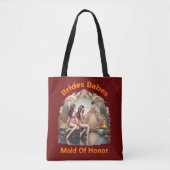 Bruidsfeest met de meiden in stijl tote bag (Voorkant)