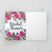 Bruidsfeest met Oude Rozen Notitiekaartje (Binnen)