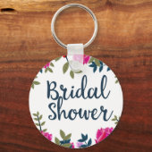 Bruidsfeest met Oude Rozen Sleutelhanger (Voorkant)