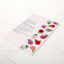 Bruidsfeest met rozentuinfeestje