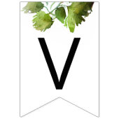 Bruidsfeest met 'Vino Before Vows'  Vlaggetjes (Eerste vlag)