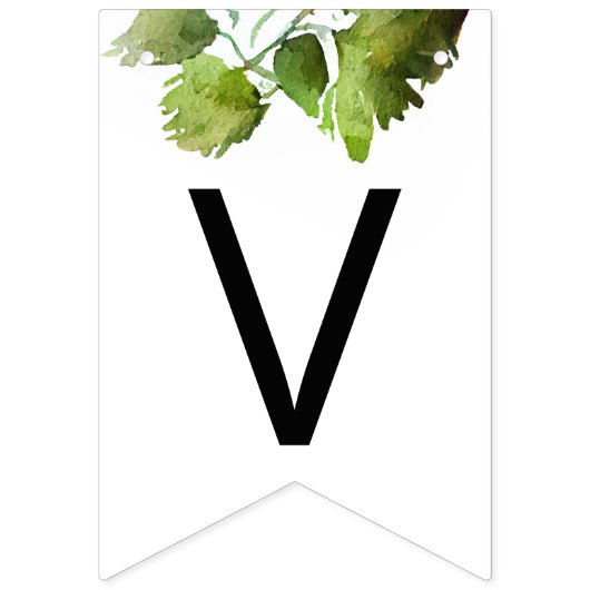 Bruidsfeest met 'Vino Before Vows'  Vlaggetjes (Eerste vlag)