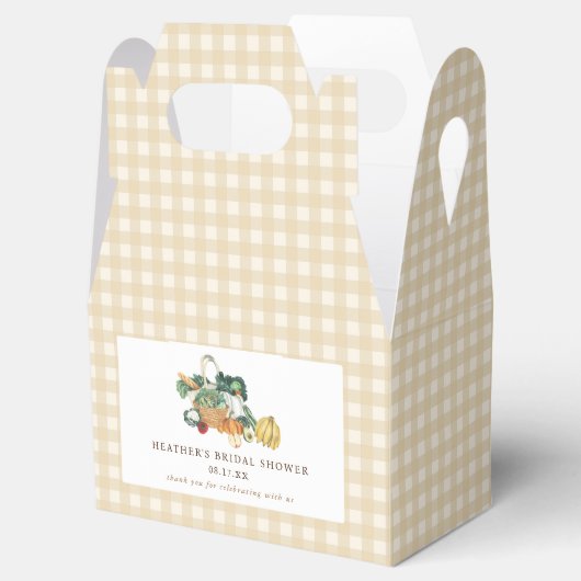 Bruidsfeest 'Net Van De Markt'  Bedankdoosjes (Geopend)