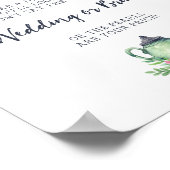 Bruidsfeest Niet Zeggen Bruid Spel Bord Poster (Hoek)