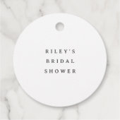 Bruidsfeest of trouwkruidenspecerijen bedankjes labels (Achterkant)