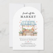 Bruidsfeest op de Boerenmarkt 'Vers van de Markt' Kaart (Voorkant)