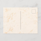 Bruidsfeest pampasgras roze goud bloemstukken uitnodiging briefkaart (Achterkant)