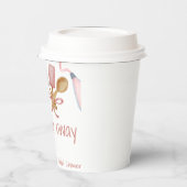 Bruidsfeest papieren bekertje dat spoedig zal word bekers (Links)