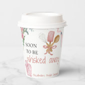 Bruidsfeest papieren bekertje dat spoedig zal word papieren bekers (Voorkant)