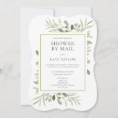 Bruidsfeest per post op lange afstand groen kaart (Voorkant)