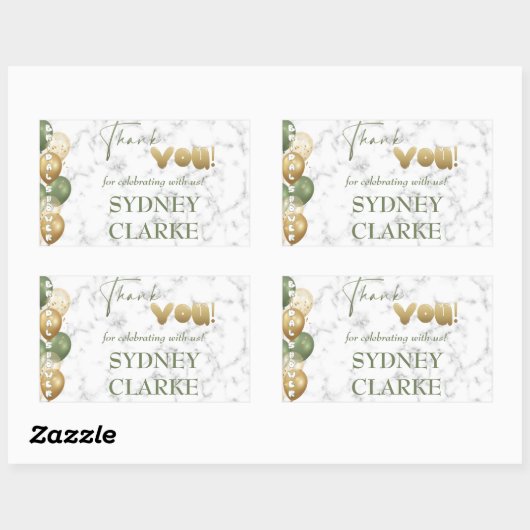 Bruidsfeest. Pyjamafeestje Rechthoekige Sticker (Vel)