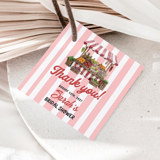 Bruidsfeest Rechtstreeks Van De Markt Bedankjes Labels