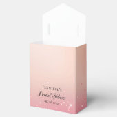 Bruidsfeest roze gouden roze ballonnen dank je bedankdoosjes (Geopend)