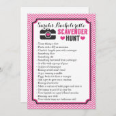 Bruidsfeest Schatzoekers Fotojacht Spel (Voorkant / Achterkant)