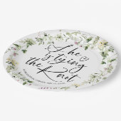 Bruidsfeest 'She Is Tying The Knot' Papieren Bordje (Gekanteld)