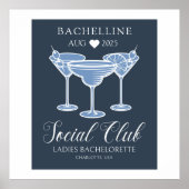 Bruidsfeest Social Club Poster (Voorkant)