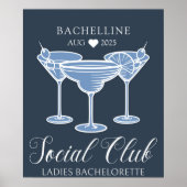 Bruidsfeest Sociale Club Poster (Voorkant)