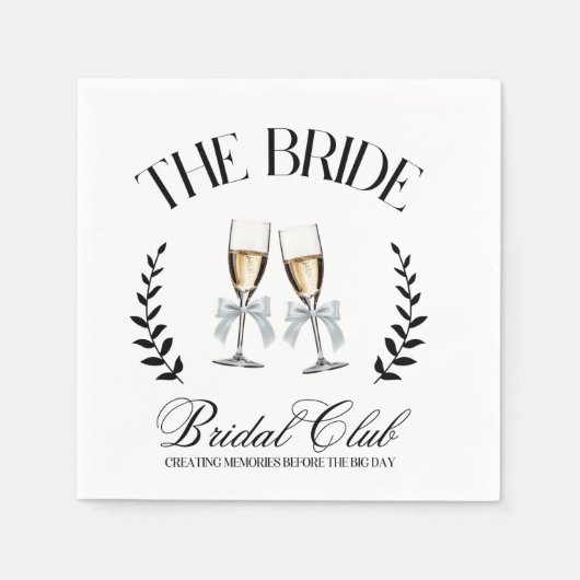 Bruidsfeest Sociale Club Servet (Voorkant)