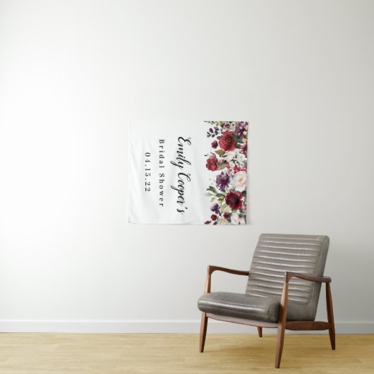 Bruidsfeest Spandoek Stoffen Banner Tapijt Wandkleed (In Situ (horizontaal))