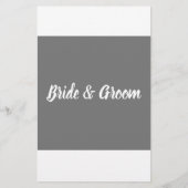  Bruidsfeest spelkaart Wat zei de Bruidegom F Flyer (Achterkant)