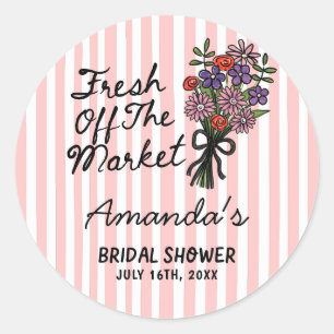 Bruidsfeest Stickers Vers Fris Van De Markt