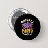 Bruidsfeest Team Bruid  Ronde Button 5,7 Cm (Voorkant /achterkant)