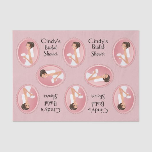 Bruidsfeest Tissuepapier (Voorkant)