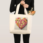 Bruidsfeest tote tas met roos liefde (Voorkant (product))