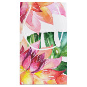 Bruidsfeest | Tropisch Aquarel I DO CREW Klein Cadeauzakje (Achterkant)