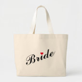 Bruidsfeest Trouwfeest Bruiloft Jubileum Grote Tote Bag (Voorkant)