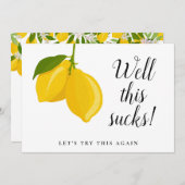 Bruidsfeest Uitgesteld Geannuleerd Modern Schrift Save The Date (Voorkant / Achterkant)