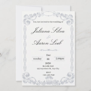 Bruidsfeest uitnodiging 