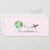 Bruidsfeest uitnodiging, Bruid tot Bruid uitnodigi Kaart (Achterkant)