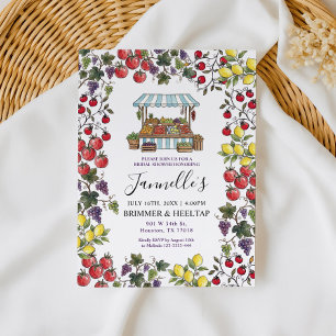 Bruidsfeest Uitnodiging 'Fresh Off The Market'