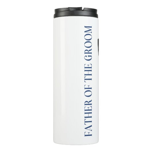 Bruidsfeest Vader van de Bruidegom Thermosbeker (Achterkant)
