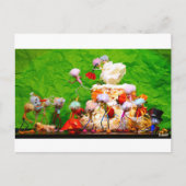 Bruidsfeest van de Fubby's. Briefkaart (Voorkant)