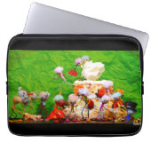 Bruidsfeest van de Fubby's. Laptop Sleeve (Voorkant)