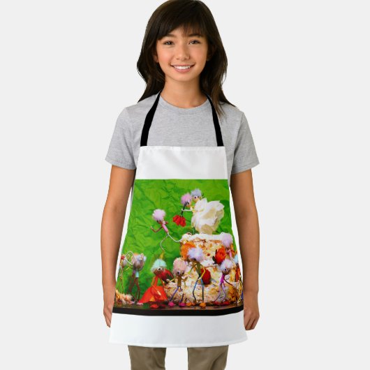 Bruidsfeest van de Fubby's. Schort (Insitu)