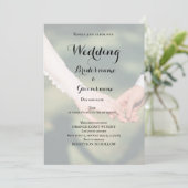 Bruidsfeest viering kaart (Staand voorkant)
