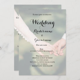 Bruidsfeest viering kaart