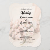 Bruidsfeest viering kaart (Voorkant / Achterkant)