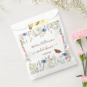 Bruidsfeest Vlindertuin Wilde Bloemen Bedankzakje (Gezegeld)