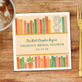 Bruidsfeest voor Boekenliefhebbers | Chic Plezier  Servet