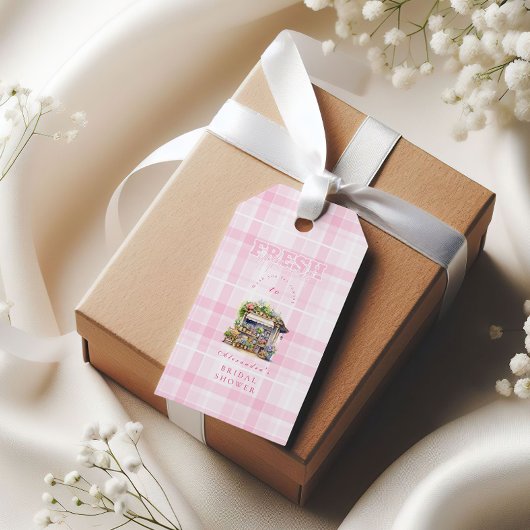 Bruidsfeest voor de Afgekeurde Bruidsjurk Cadeaulabel