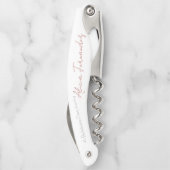 Bruidsfeest voor de Belofte / Bruidsmeisjes Kurkentrekker (Achterkant)