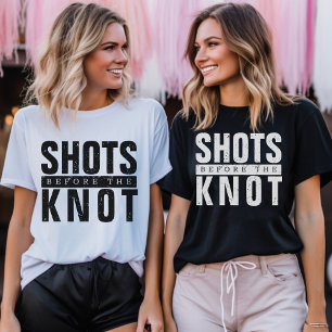 Bruidsfeest voor de Knoop Bachelorette Feestje T-shirt